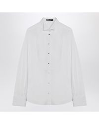 Dolce & Gabbana - Dolce&Gabbana Shirt With Piquã Plastron - Lyst