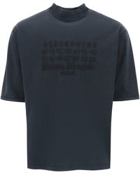 Maison Margiela - Numeric Logo T-shirt avec sept - Lyst