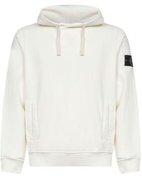 Stone Island - Brushed Organic Cotton Hoodie - Lyst