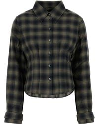 Our Legacy - Embroidered Cotton Blend Shirt - Lyst