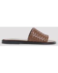 Bottega Veneta - Elio Mule Sandals - Lyst