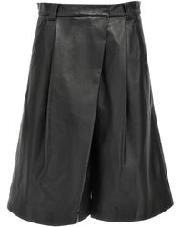 Marella - Bermuda Capsule Emily Ratajkowski X Bermuda E Short Nero-Donna - Lyst