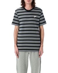 Nike - Striped T-Shirt - Lyst