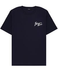 Balmain - T-Shirt With Logo - Lyst