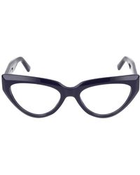 Balenciaga - Sonnenbrille BB0276 O 004 Blau blau transparent /18/140 - Lyst