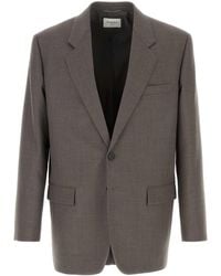 Saint Laurent - Wool Blazer Jacket - Lyst