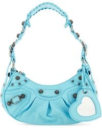 Balenciaga - Light Nappa Leather Le Cagole Xs Shoulder Bag - Lyst