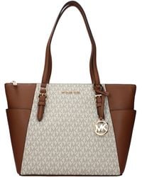 Michael Kors - Charlotte Shoulder Bag/ Leather - Lyst