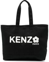 KENZO - Grote ` Utility` Canvas Tote Bag - Lyst