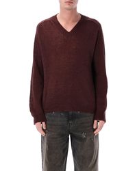 Our Legacy - Rue V-Neck Sweater - Lyst