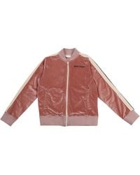 Palm Angels - Pa Chenille Track Jkt Antique Rose - Lyst