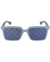 Gucci - Occhiali da sole rettangolari gg1539s 003 - Lyst