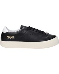 KENZO - Sneakers Women Leder schwarz - Lyst