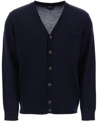 A.P.C. - 'Joe'S Wool Cardigan - Lyst