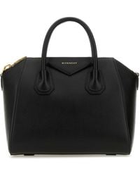 Givenchy - Leather Small Antigona Handbag - Lyst