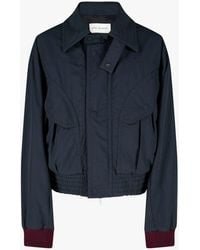 Dries Van Noten - Vaas 3313 M.W.Jacket Nav - Lyst