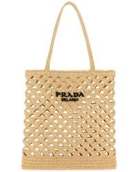 Prada - Straw Handbag - Lyst
