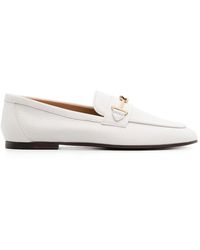 Tod's - Tod Leather Loafers - Lyst