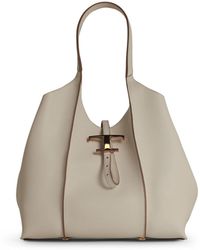 Tod's - Borsa Lear Bianca 'Timeless' - Lyst