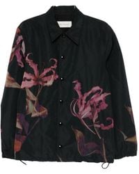 Dries Van Noten - Droogt Van Noten Orries 2069 M.w.jacket Zwart - Lyst
