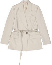 Brunello Cucinelli - Wollen Jas - Lyst