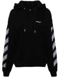Off-White c/o Virgil Abloh - Pixel Diag Skate Sweatshirt Met Capuchon - Lyst