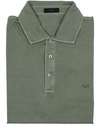Fay - Polo Jersey Frosted Embroidery - Lyst
