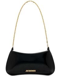 Jacquemus - Le Petit Bisou Chaine Leather Shoulder Bag - Lyst
