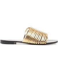 Giuseppe Zanotti - Savoia Flat Sandals - Lyst