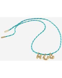 Sorbet Island - Fabric And Metal Necklace - Lyst