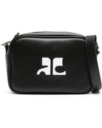 Courreges - Courreves Re Edition Lederkameratasche - Lyst