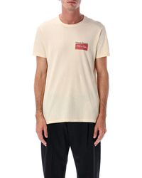 Maison Margiela - T Shirts En Polos Beige - Lyst