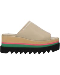 Stella McCartney - Frauen 's Hausschuhe & Hufe Öko -Leder beige/Sand - Lyst