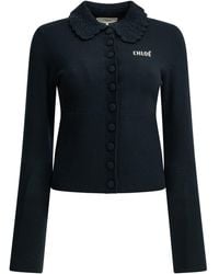 Chloé - Polo Con Logo - Lyst