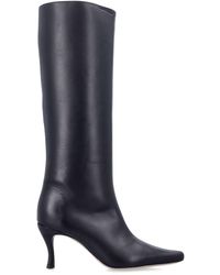 BY FAR - Schoenen ,Zwart ,Leer Stevie 42 - Lyst