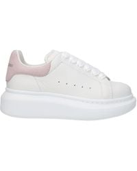 McQueen - Idee Regalo Sneakers Kids Uomo Pelle Bianco/Patchouli - Lyst