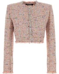 Balmain - Tweed Blazer - Lyst