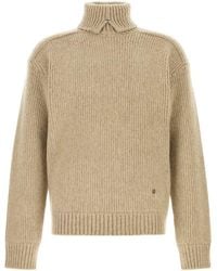 Burberry - Wool-Cashmere Turtleneck Knit Sweater - Lyst