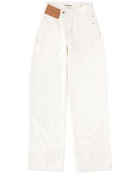 JW Anderson - Twisted Workwear Denim Jeans - Lyst
