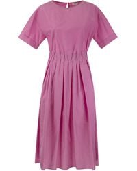Peserico - Cotton-Blend Dress With Light Stitch - Lyst