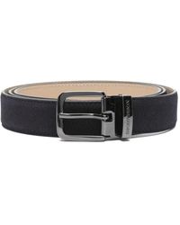 Emporio Armani Exclusive - Exclusieve Lederen Riem Van Emporio Armani - Lyst