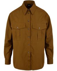 Aspesi - Shirts Bruin - Lyst
