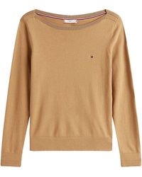 Tommy Hilfiger - Pullover mit Boot Ausschnitt - Lyst