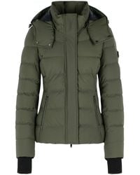 Moose Knuckles - Veste en mélange de nylon vert 'Betta' - Lyst