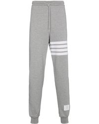 Thom Browne - 4-bar Loopback Track Pants - Lyst