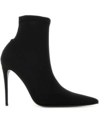 Dolce & Gabbana - Fabric Ankle Boots - Lyst