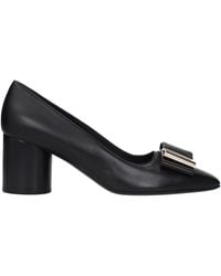 Ferragamo - Lena Pumps Leather - Lyst