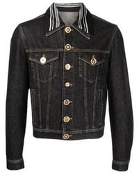 Versace - Denim Jackets - Lyst
