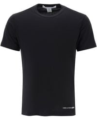 Comme des Garçons - Comme des garcons camisa logo estampado camiseta - Lyst
