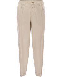 Fedeli - Harvard Soft Cashmere Flannel Trousers - Lyst